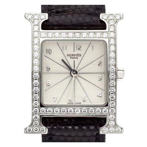 hermes watch diamond price|Hermes unisex 2101079.